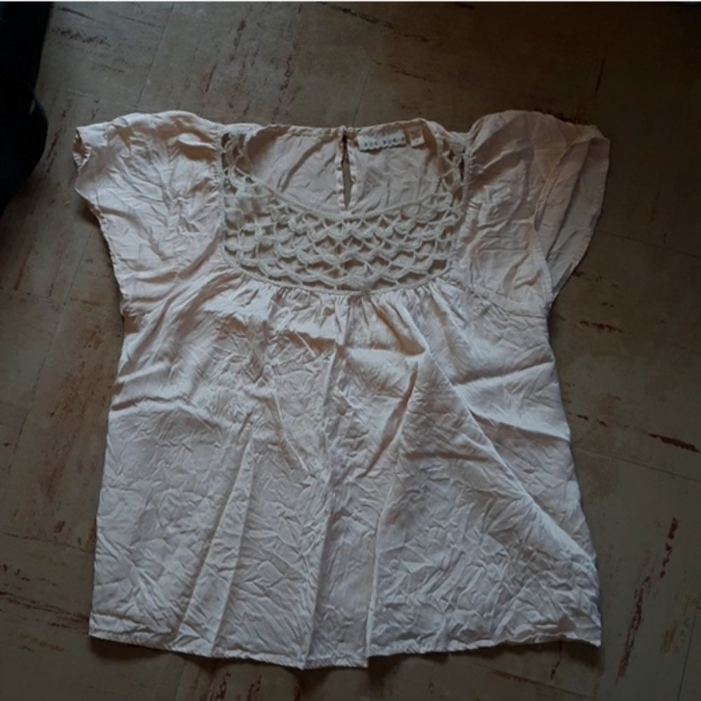 Kimchi Blue Silk Blouse